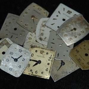 Watch Faces Dials Vintage Antique Steampunk  Parts PL 68