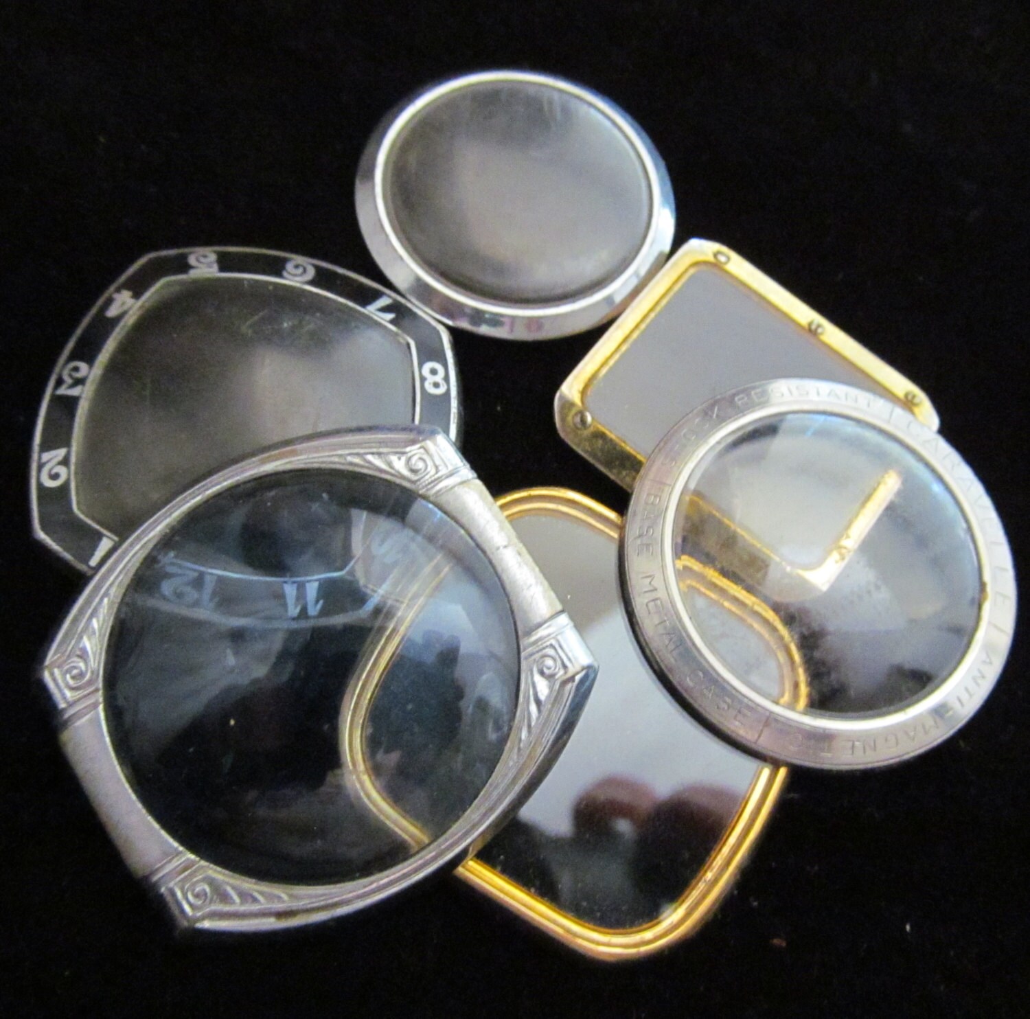 Steampunk Pocket Watch Body Parts Bezels Assemblage Etsy