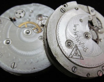 Vintage Antique Watch Partial  Pocket Watch Movements Steampunk VR 42