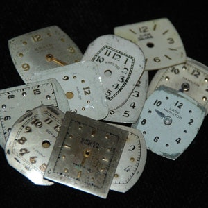 Watch Faces Dials Vintage Antique Steampunk  Parts PL 92