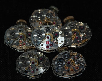 Vintage Antique Watch Movements Steampunk GE 13