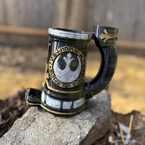 The Force Koozie Dice Tower green gold rebel