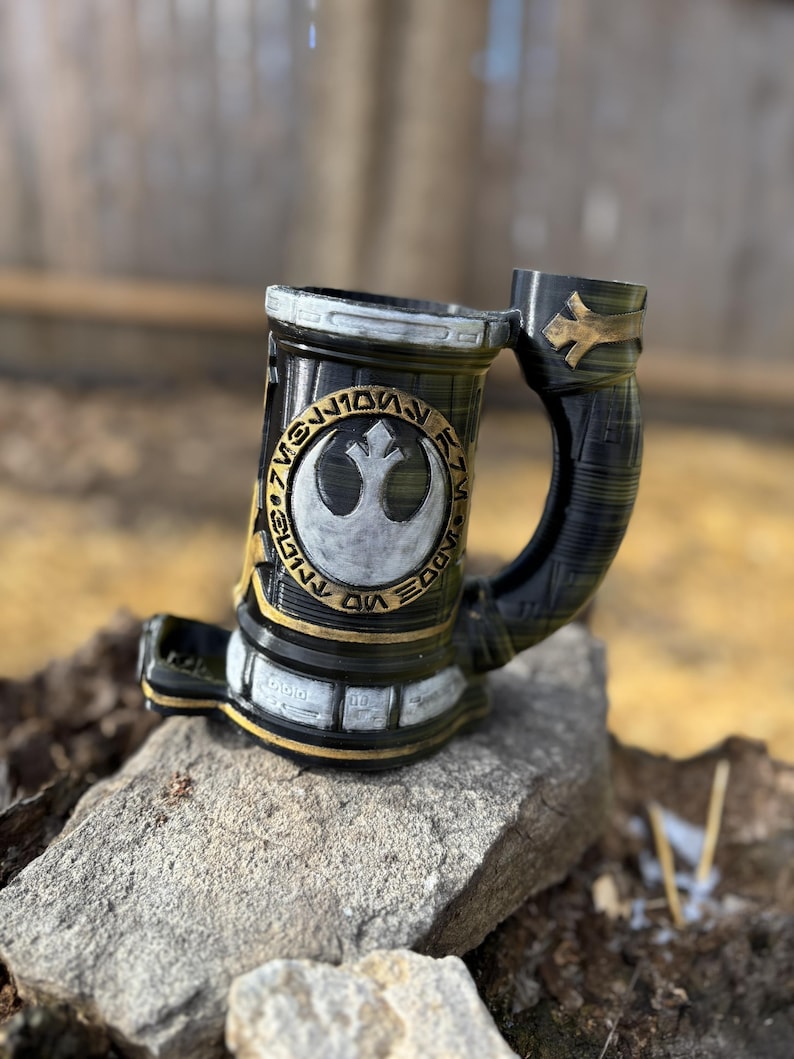 The Force Koozie Dice Tower green gold rebel