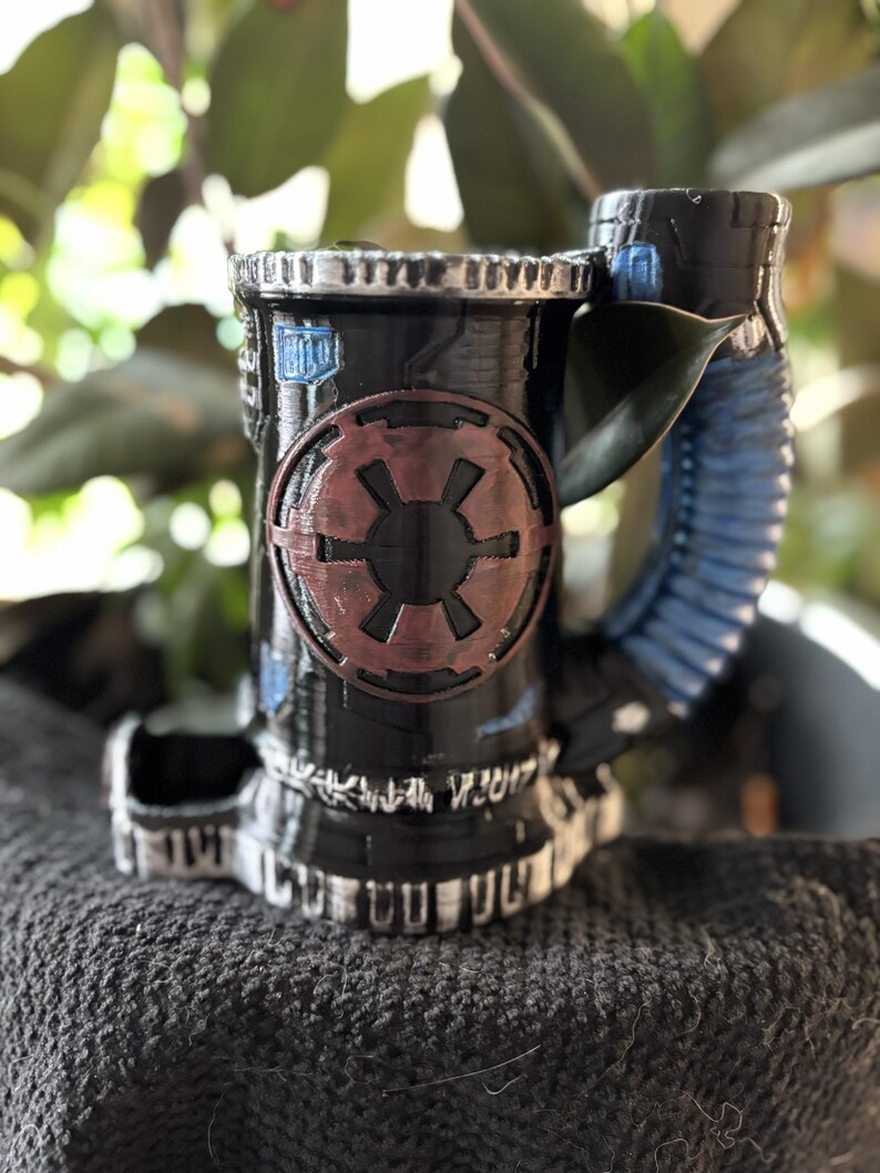 The Force Koozie Dice Tower red black galactic