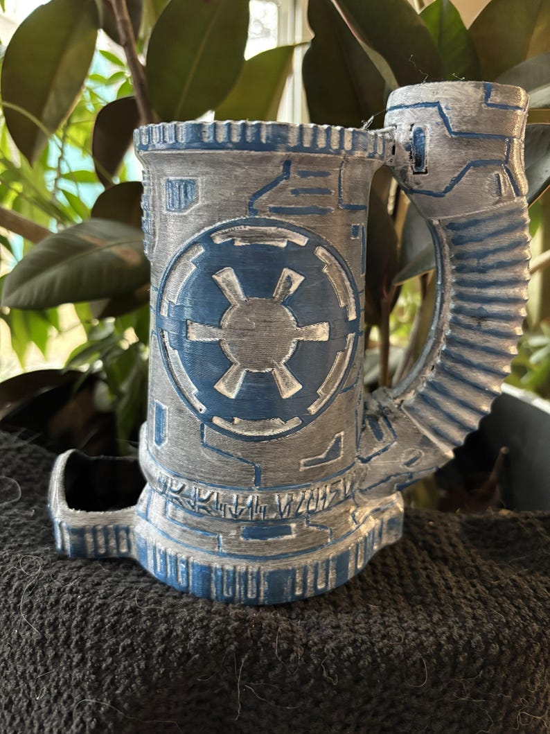 The Force Koozie Dice Tower grey blue galactic
