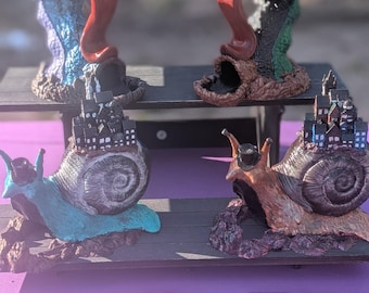 Snail and one-eyed dragon Dice Tower