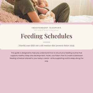 Ratgeber für Fütterung und Schlaf: Entwickeln Sie Routinen, die zu Ihrem Baby passen – E-Book für sanftes Füttern und Babyschlaf