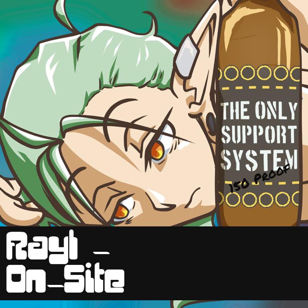 Rayln Raz Rnr -rayln- “support Systems” 5” Holographic Sticker - Etsy
