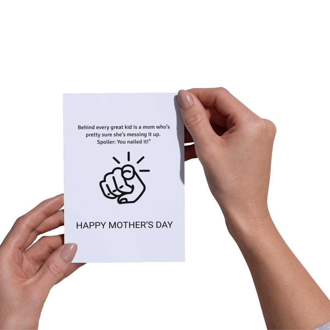 Funny Mom Card | PRINTABLE Mother's Day Card | Hilarious Birthday Card ...