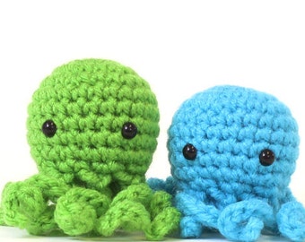 XS Octopus Amigurumi Plushie Stuffed Animal