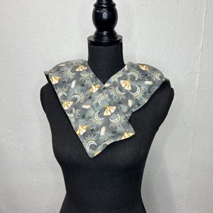 Full neck unscented microwave heating , freezer cold rice pack,  rice heating pad, rice pack for neck, back, shoulders, knee, cramps