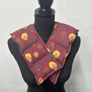 Full neck unscented microwave heating , freezer cold rice pack,  rice heating pad, rice pack for neck, back, shoulders, knee, cramps