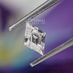 Gorgeous Kite Shape Lab-Grown Diamond, Colorless Diamond, Loose Diamond for Customizing Pendants, Rings & Earrings, All Sizes, Kite Diamond