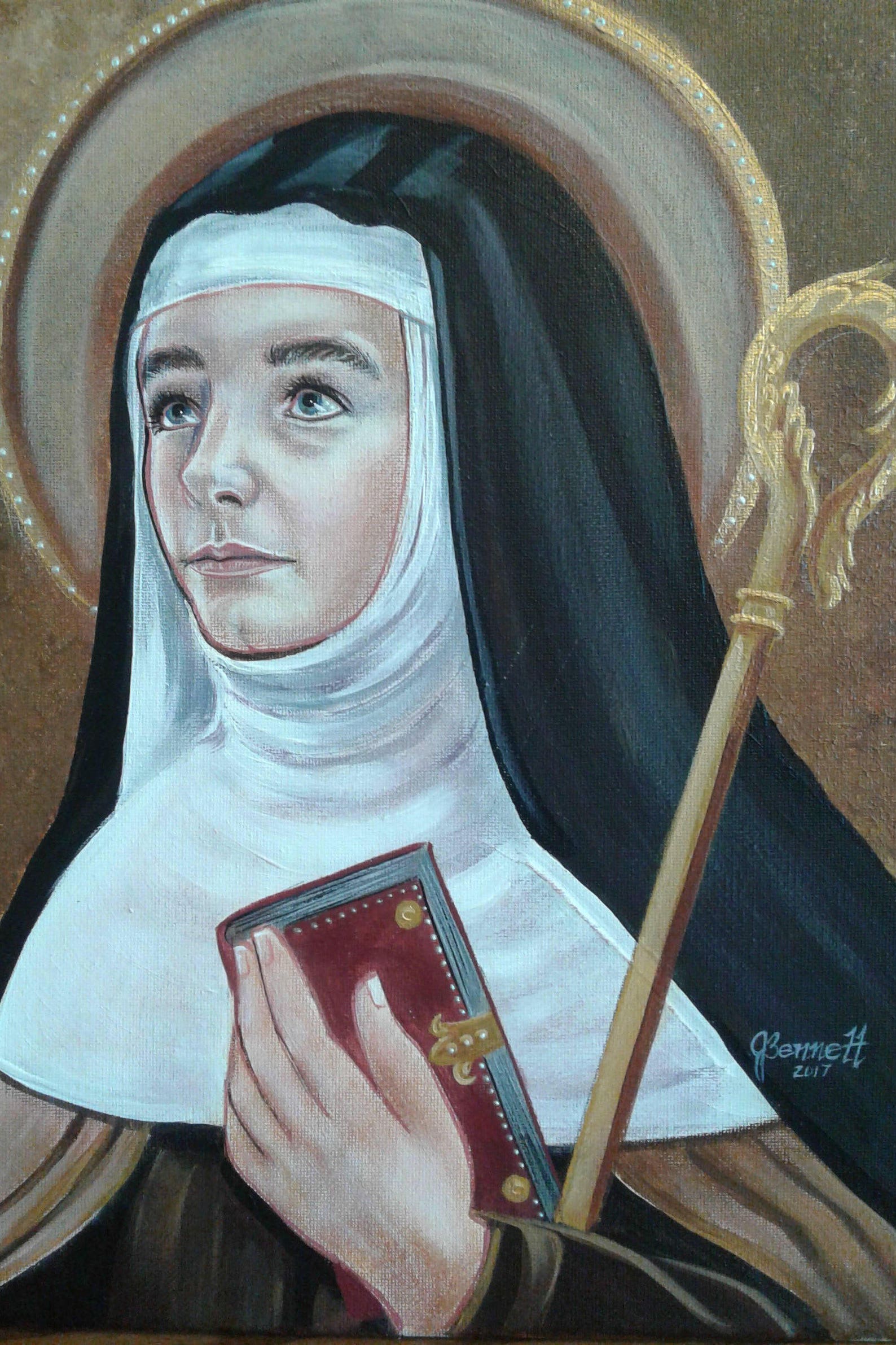 Saint Colette of Corbie P.C.C. Abbess and Foundress Etsy