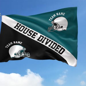 Custom House Divided Flag, House Divided Baseball, Basketball Team