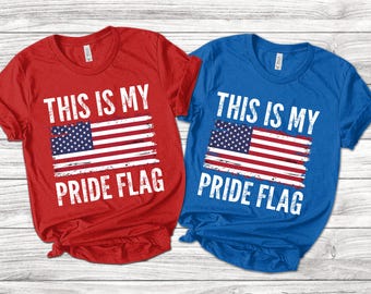 American Flag Shirt/This Is My Pride Flag USA American 4th Of July Patriotic Shirt/Patriotic Shirt/America Flag/4th Of July Shirt O-23052303