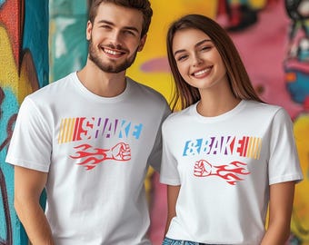 Shake and Bake Matching 4th of July Shirt for friends Drinking Shirt for Fourth of July American Presidents Shirt UNXC14