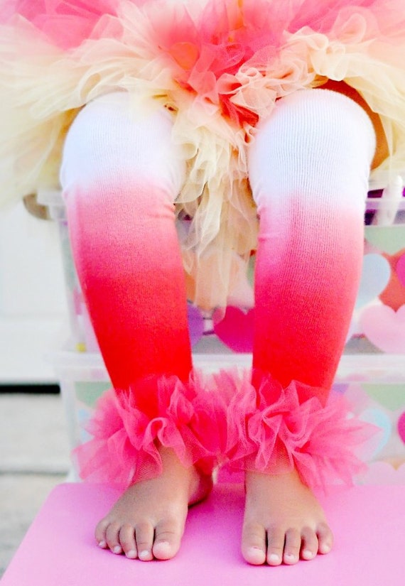 Girls Ruffle Tutu Leg Warmers Tutu Tights Tutu Leg Warmers Etsy