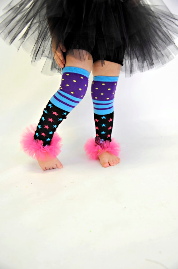Hot Pink Ruffle Tutu Leg Warmers Leg Warmers Tutu Leg Etsy