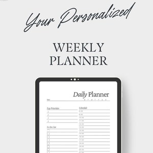 Minimalist Daily Planner PDF – Undated Printable | Instant Download | Productivity Template | A5 Size