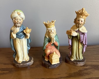 Vintage Three Wise Men by Creative Art Flowers Inc 2401 Three Piece Set