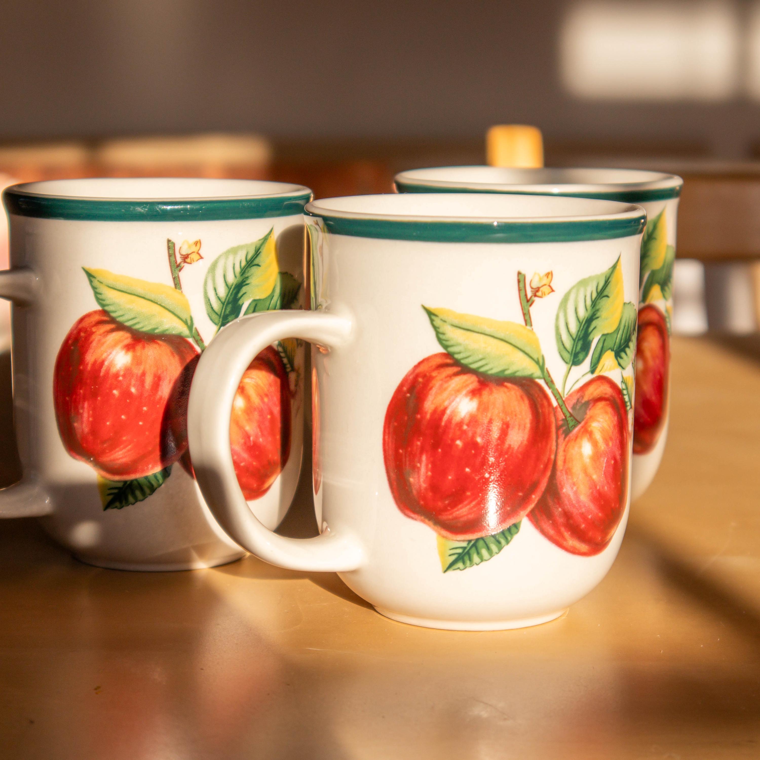 Vintage Apple Mugs - Etsy Canada Vintage Apple Mugs - Etsy Canada