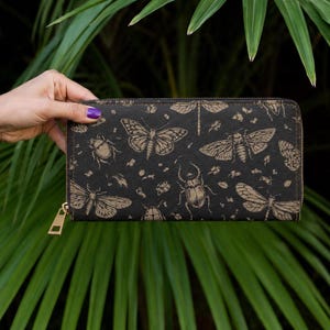 Cartera con cremallera
