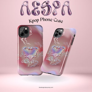 Aesthetic Phone Case,Kpop pastel colors phone cover,aesthetic art phone case,Aespa,kpop group aesthetic,kpop Winter phone case,Iphone 14case