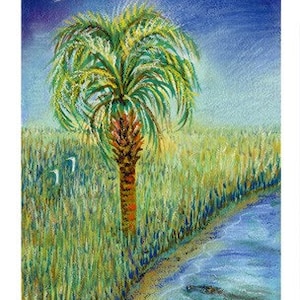 Palmetto i garnek Note Card