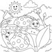 Printable Kids Spring Color Sheets - Digital Download - 8.5x11 - Etsy