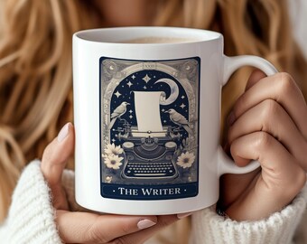 The Writer Tarot Mug for Author, Journalist Gift for Novel Writing Gift for Novelist Mug for Writer Gift for Coworker Mug for Fantasy Author