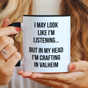 Valheim Mug Valheim Gift for Brother Valheim Cups Valheim Coffee Mug for Video Game Lover Mug Christmas Gift Funny Gift Idea for Gamer Gift