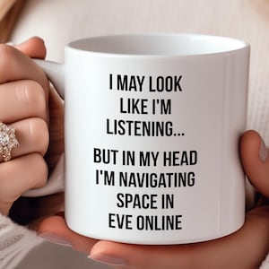 EVE Online Mug EVE Online Gift for Brother EVE Online Coffee Mug Video Game Lover Mug Christmas Gift Funny Gift Idea for Gamer Gift Gaming