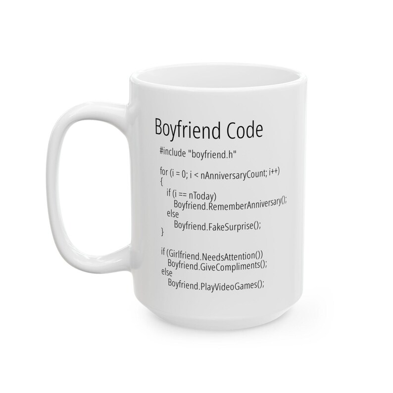 Programmer Gift Idea for Boyfriend Nerd Humor Mug Engineer Gift Technology Humor Software Developer Programmer Humor Coding Mug Gift for Him image 8