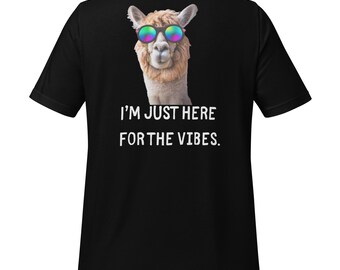 Rolig Rave Alpacka T-shirt: EDM Festivalkläder
