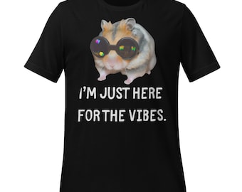 Rolig EDM Rave T-shirt: Hamster Logo Musikfestivalkläder