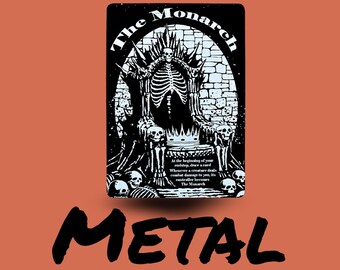Metal Monarch MTG Token for Commander