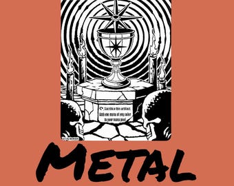 Metal Treasure Token, MTG Magic The Gathering Commander Accessory