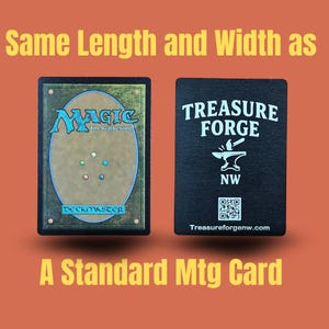 Metal Raccoon Treasure Token, MTG Magic The Gathering Accessory image 3