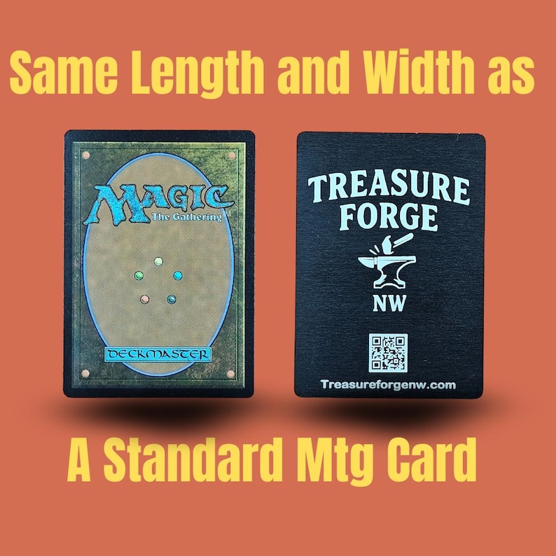 Metal Raccoon Treasure Token, MTG Magic The Gathering Accessory image 3