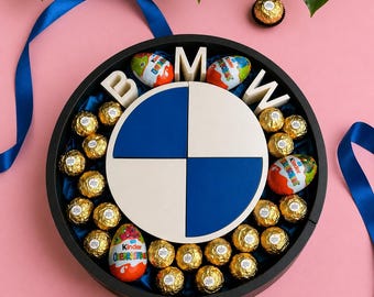 BMW gift box with sweets – Exclusive gift for car enthusiasts and chocoholics