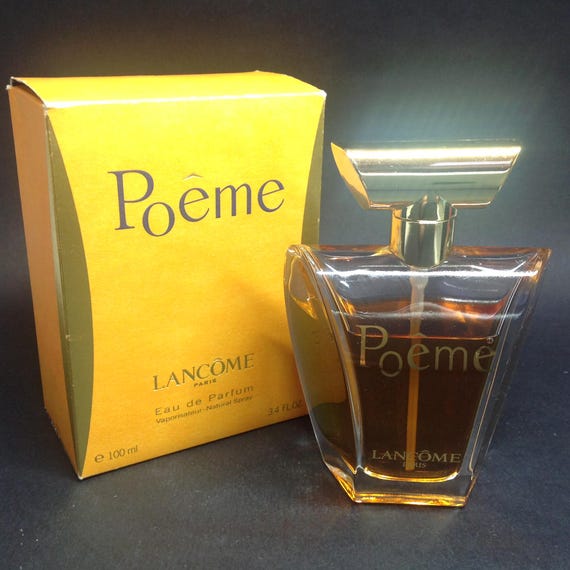 LANCOME POEME 100ML Eau De Parfum VAPO Small Loss of 10% - Etsy