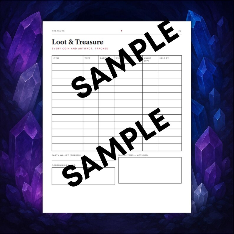 Lazy DM Companion | Printable & Fillable PDF Session Prep | Dnd 5e ...