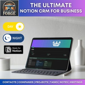 Notion CRM-Vorlagen | Geschäftsverwaltungssystem | Kunden-Dashboard | Pipeline-Projekte | Aktivitätsmanagement | Digitaler Planer