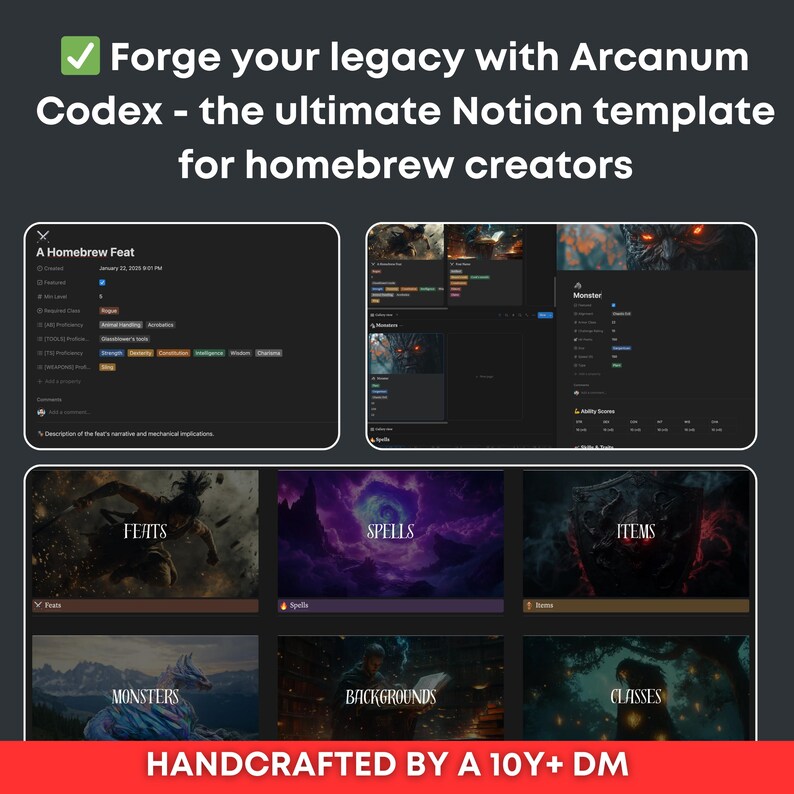 Arcanum Codex | D&D 5E Homebrew Campaign Template | Custom RPG ...