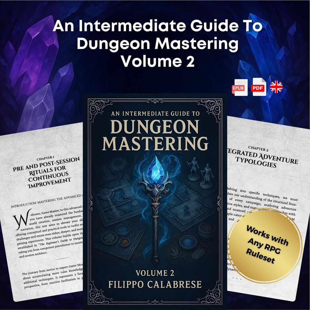 Intermediate Dungeon Master Guide PDF - Advanced RPG Campaign Design ...