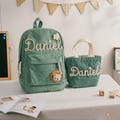 Custom Backpack and Handbag Set · Back to School Gifts · First Day of School · Personalized Gift for Kids and Toddlers · Daycare Bags product logo