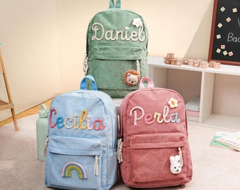 Custom Backpack for Kids and Toddlers Personalized School Bags First Day of School Gifts Children Gifts 2025