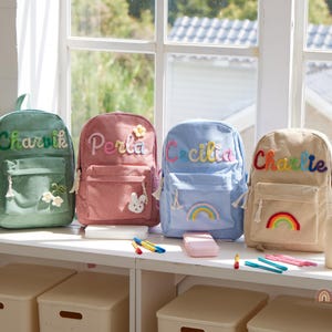 Custom Backpack for Kids and Toddlers · Personalized School Bags · First Day of School Gifts · Children Gifts 2025