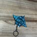 Constellation Manta Ray Keychain - Starry Night Marine Life, Ocean Lover Gift, Unique Nautical Gift, Cosmic Sea Creature Charm